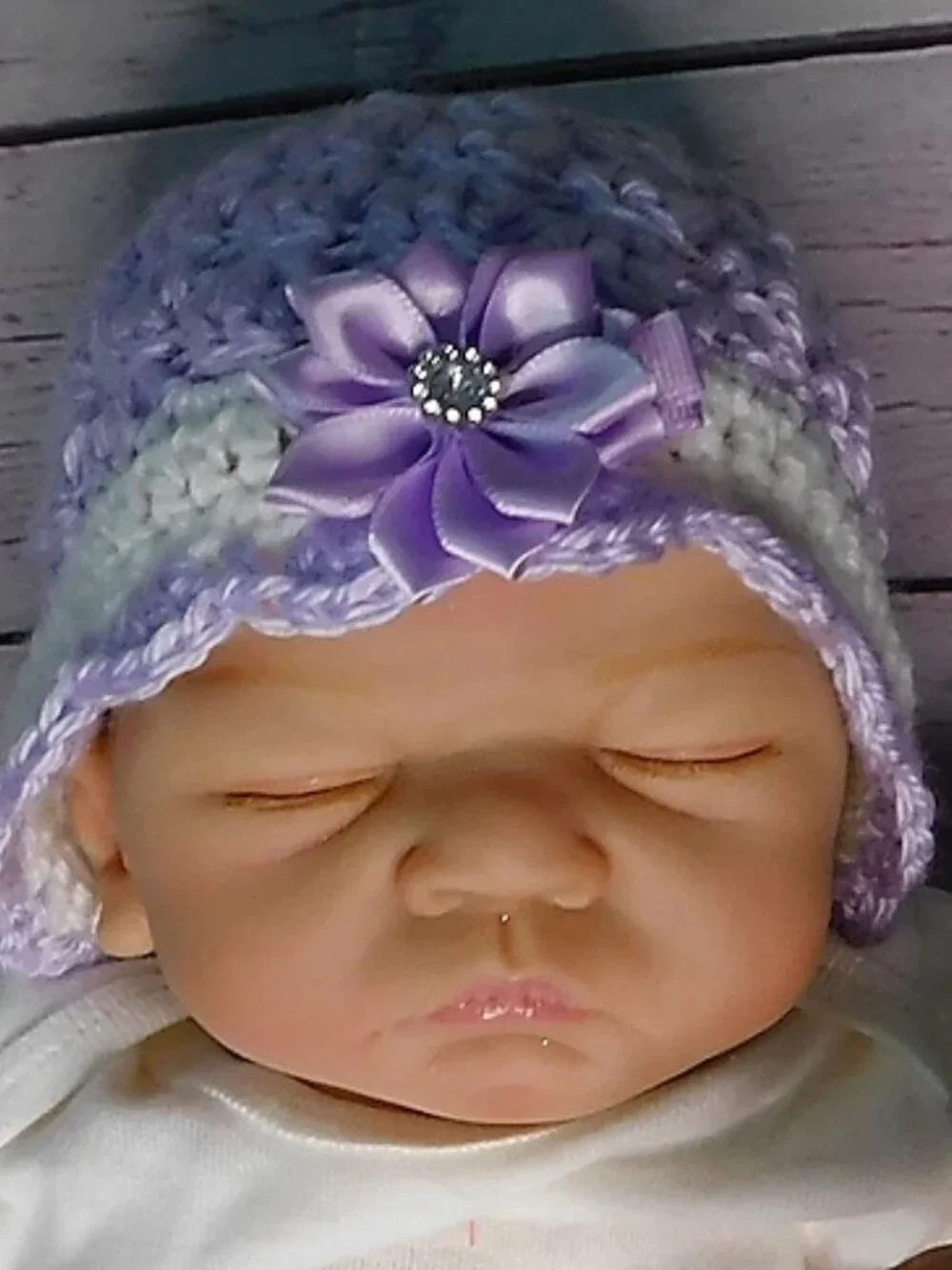 Crochet Baby Girl Hat, Handmade Baby Hat, Newborn Photo Prop, Baby Shower Gift